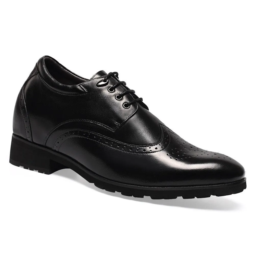 10 CM / 3.94 Inches Taller - CMR CHAMARIPA Height Increasing Dress Shoes That Make Men Taller 10CM