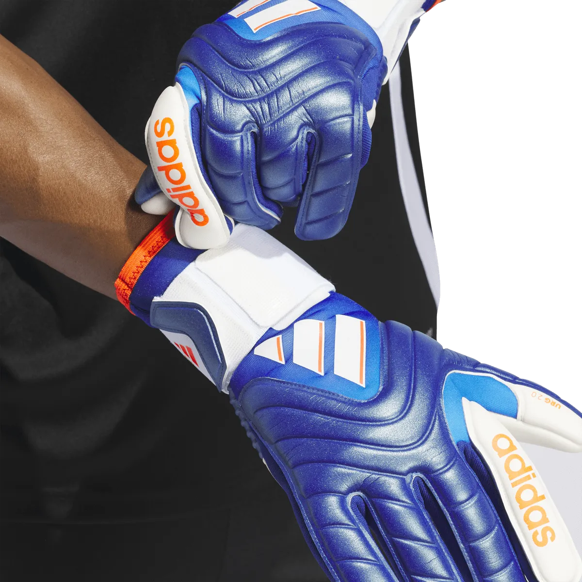 adidas Copa GL Pro Adult Soccer Goalkeeper Gloves IT7408 Lucid Blue/White/Solar Red