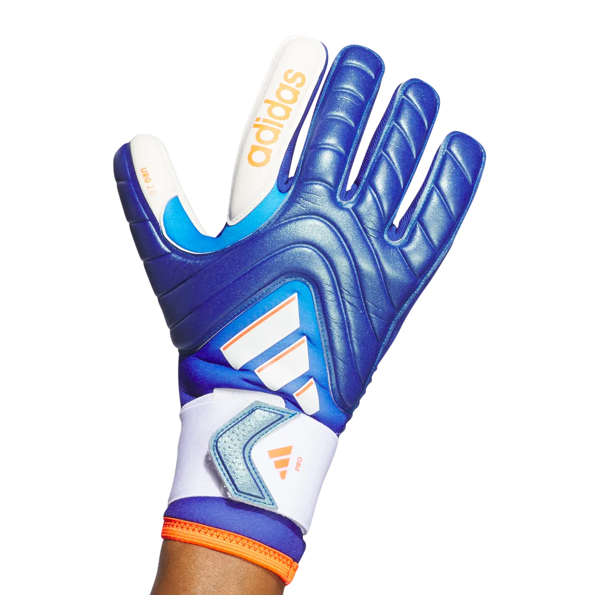 adidas Copa GL Pro Adult Soccer Goalkeeper Gloves IT7408 Lucid Blue/White/Solar Red