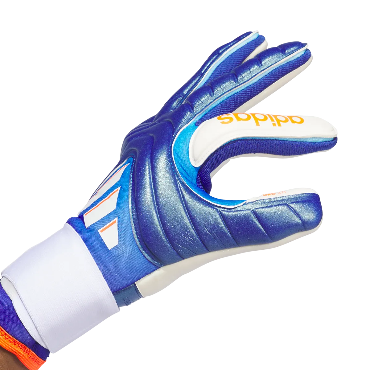 adidas Copa GL Pro Adult Soccer Goalkeeper Gloves IT7408 Lucid Blue/White/Solar Red