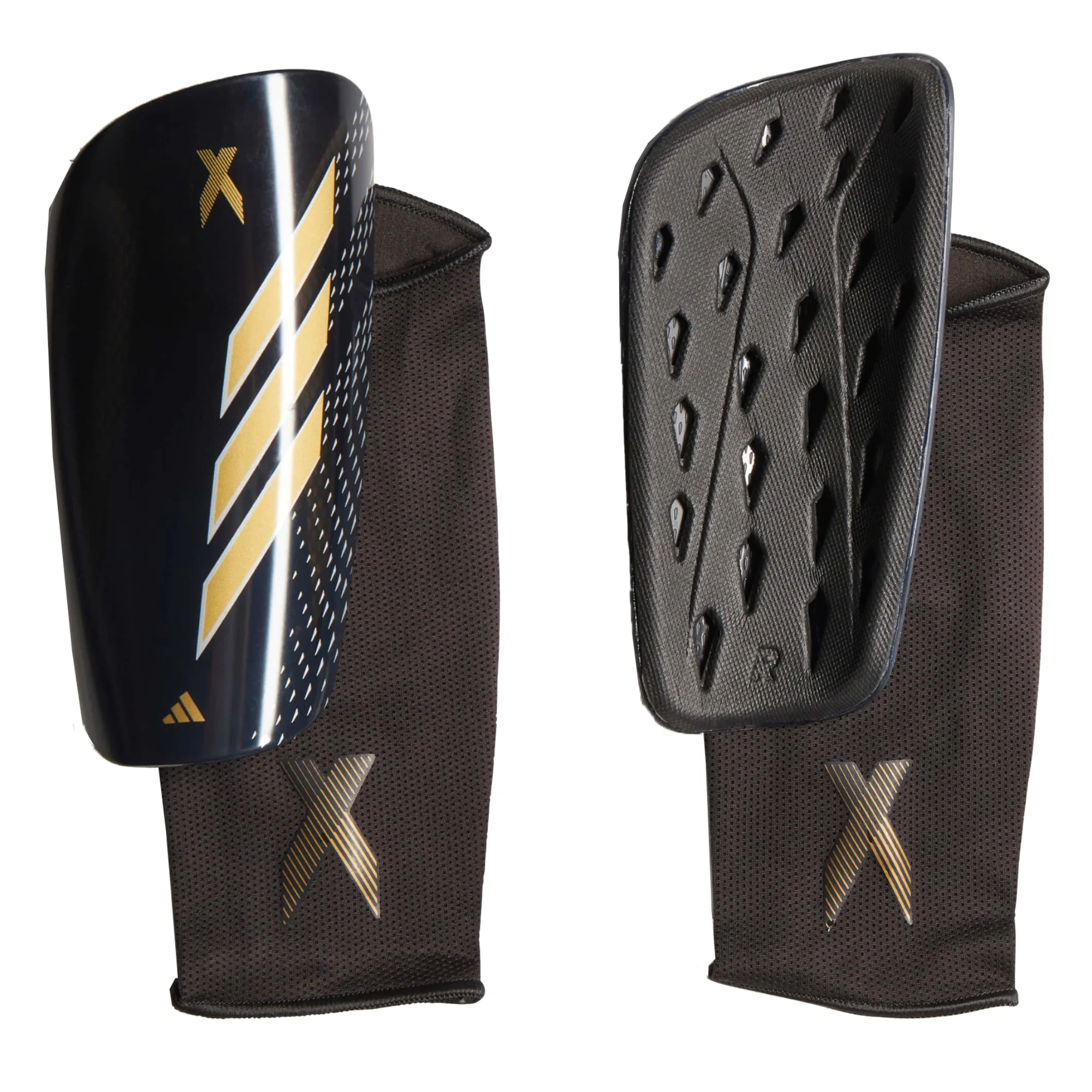 adidas Men's X SG League Shin Guards Black/Gold