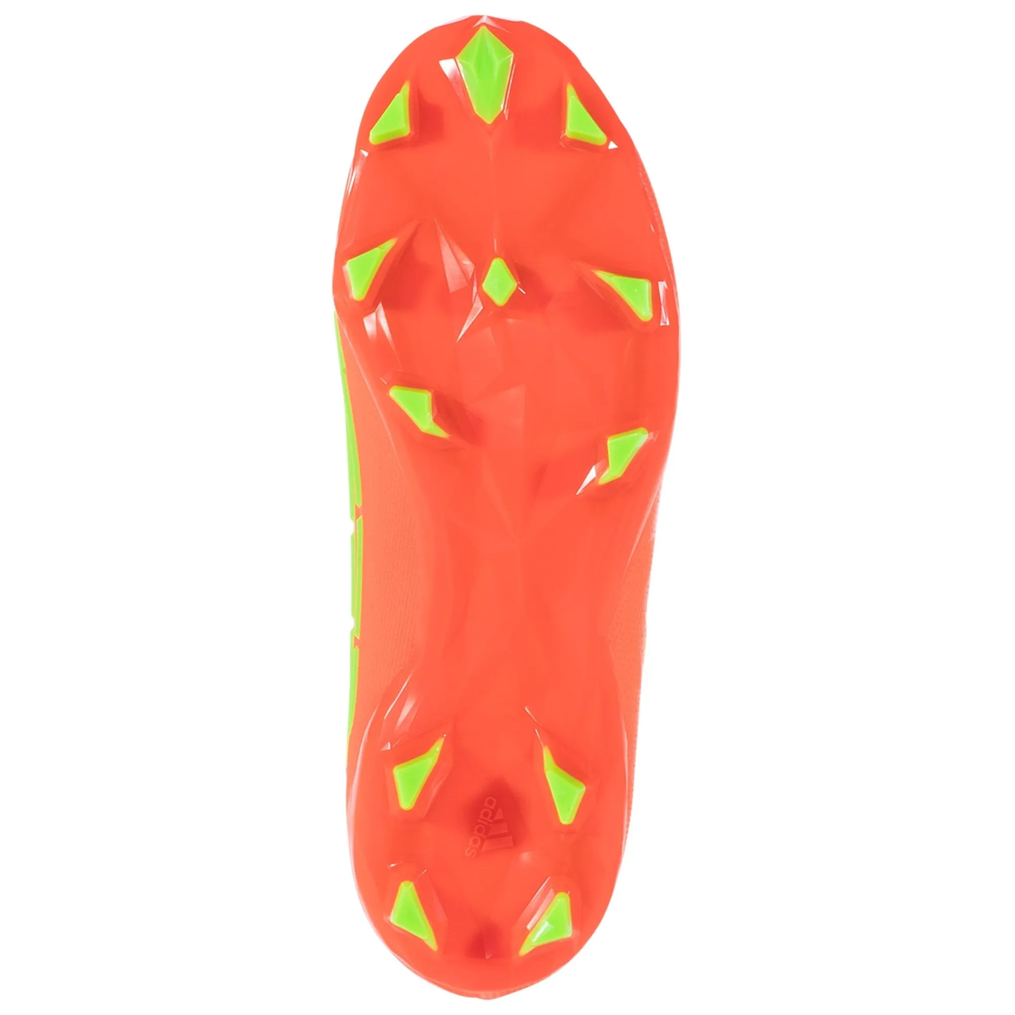 adidas Predator Edge.1 FG Junior Firm Ground Soccer Cleat- Solar Red/Solar Green/Core Black