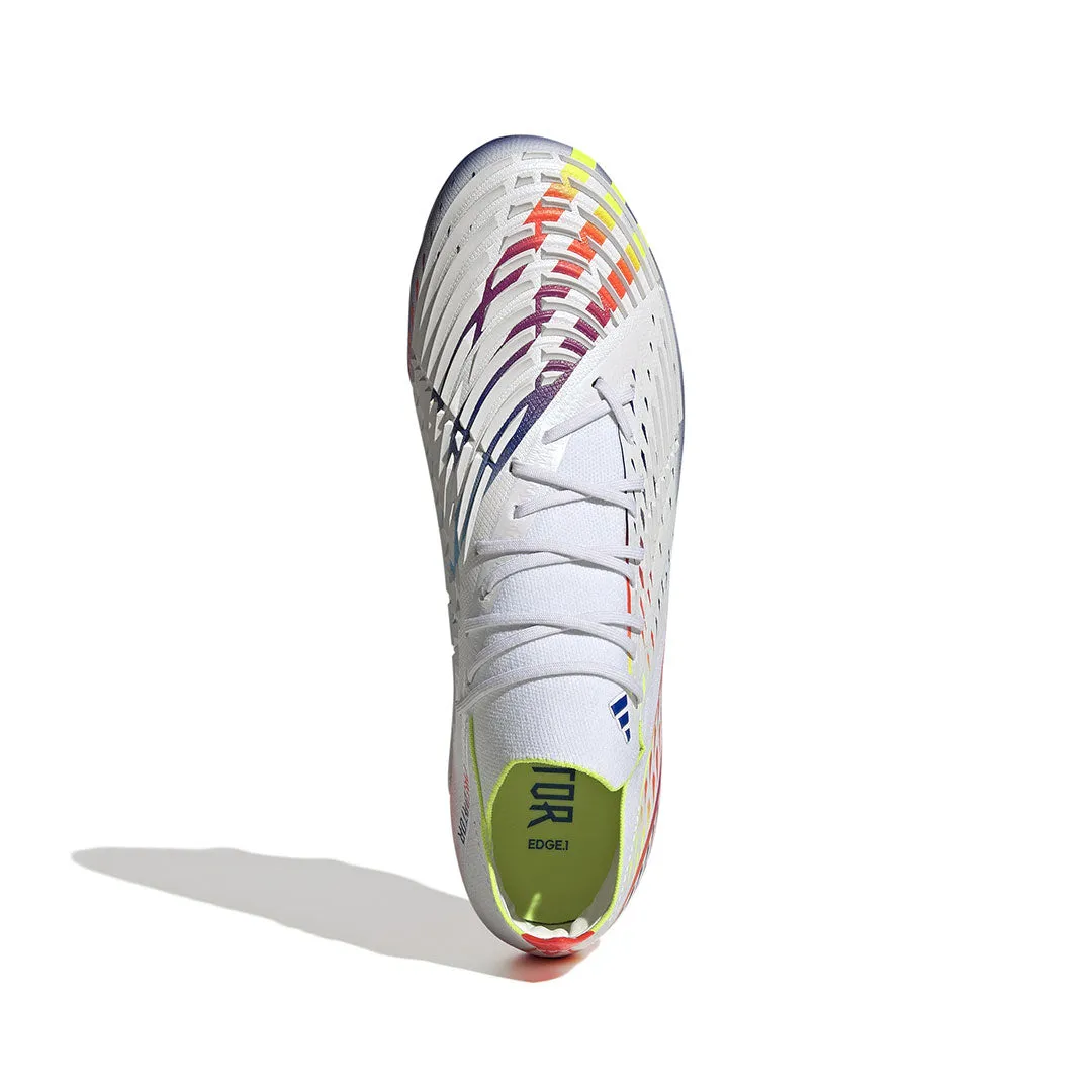adidas - Unisex Predator Edge.1 Low Firm Ground Soccer Cleats (GW1022)