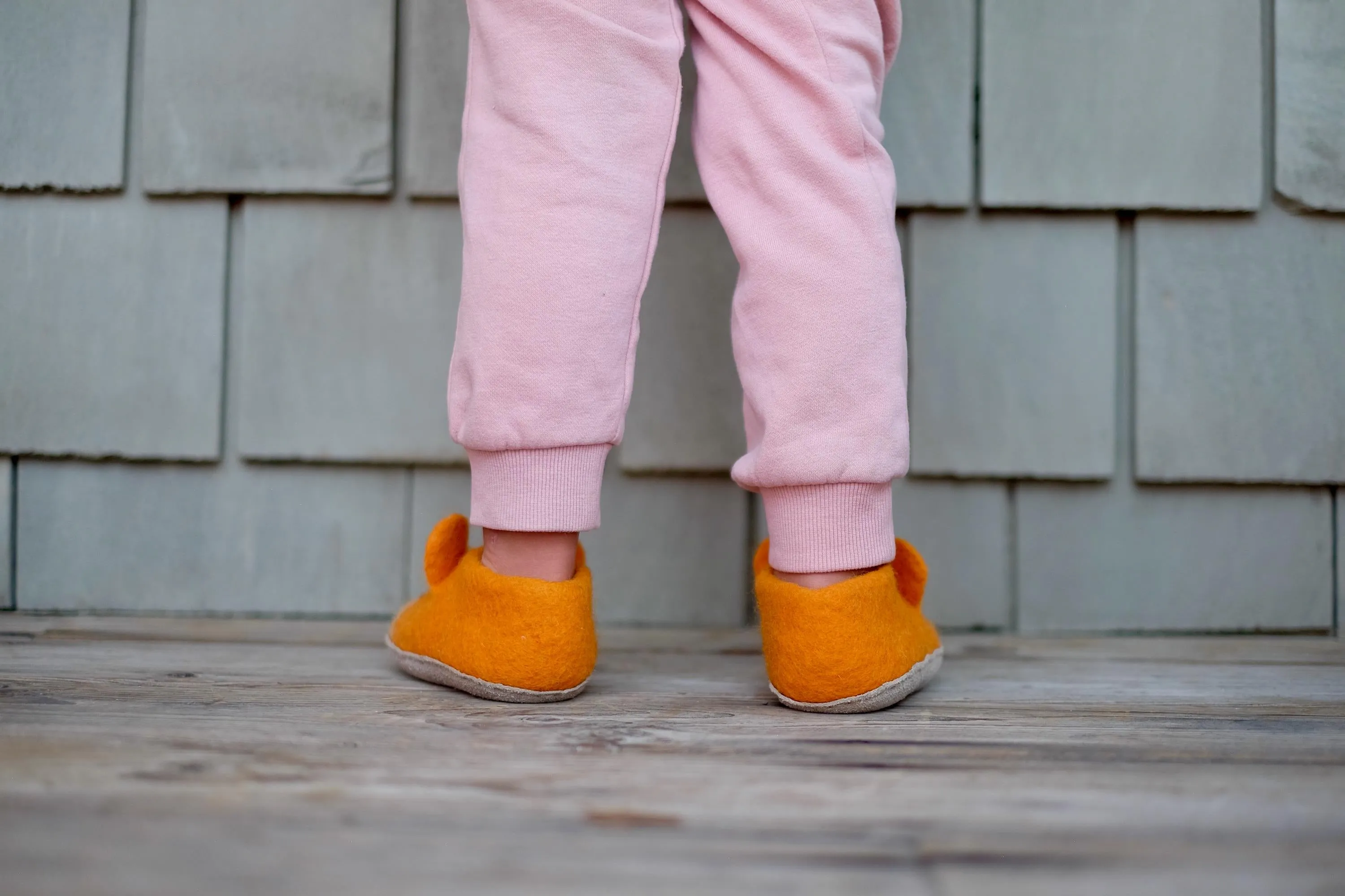 Adorable Orange Lion-Shaped Slippers for Kids – Cozy and Cute Lion Footwear for Little Ones – Perfect for Playtime and Bedtime