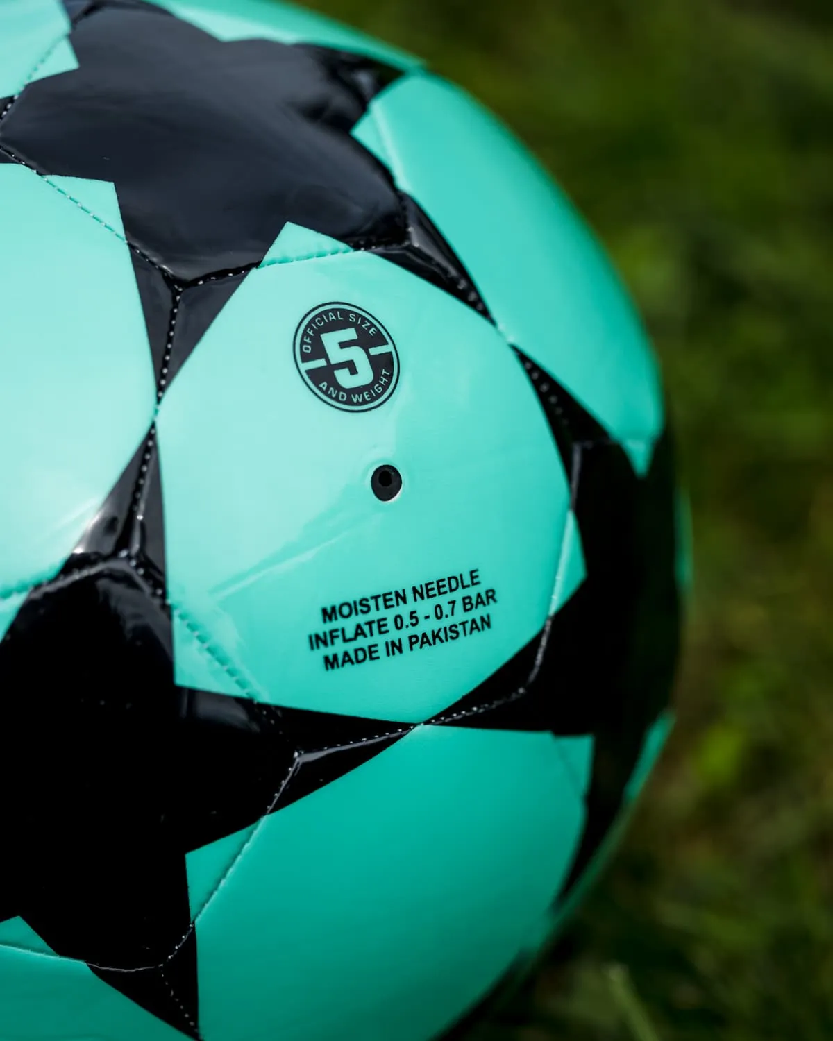 All-Star Official Soccer Ball (Mint/Black)