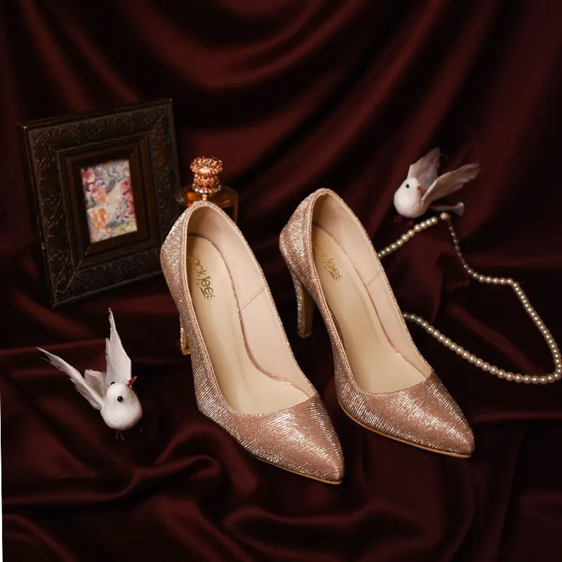 Allure Heels Peach