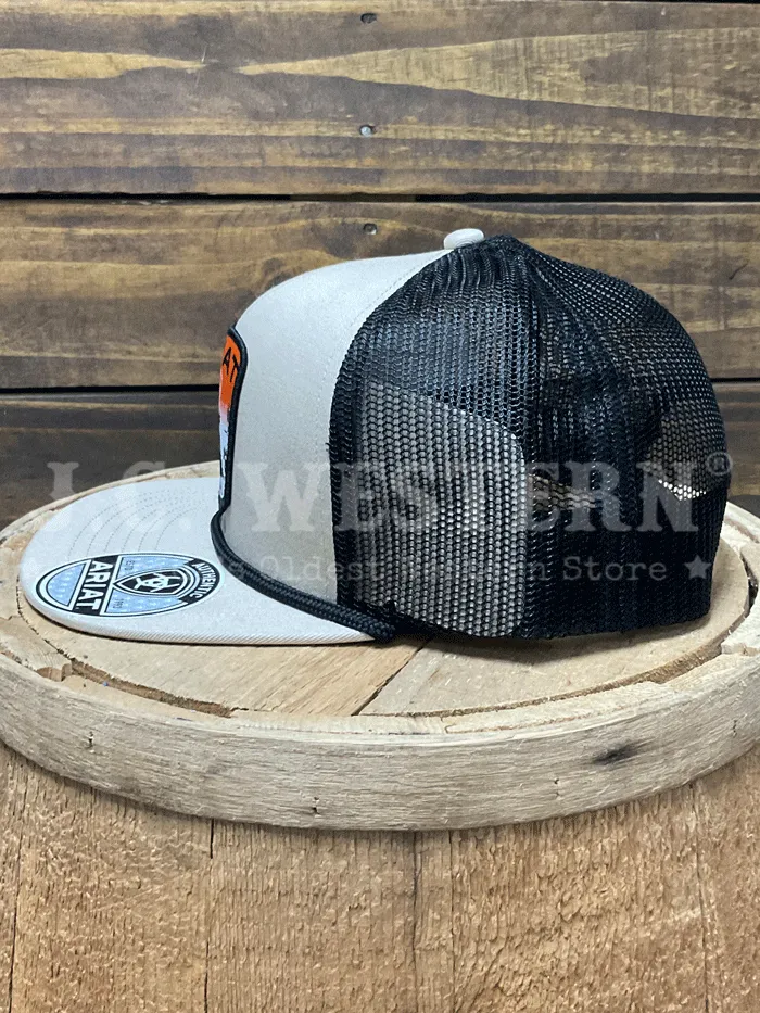 Ariat A3000914146 Mens Desert Scene Patch Cap Khaki