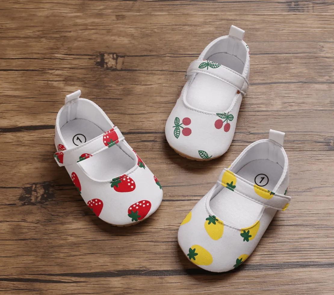 Baby Toddler Shoes | Soft Rubber Sole & Indoor Princess Shoes