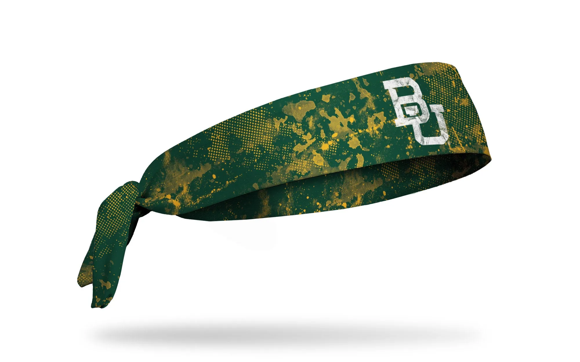 Baylor University: Grunge Green Tie Headband