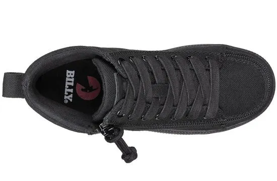 Billy Footwear (Kids) - Black to the Floor CS Canvas Shoes