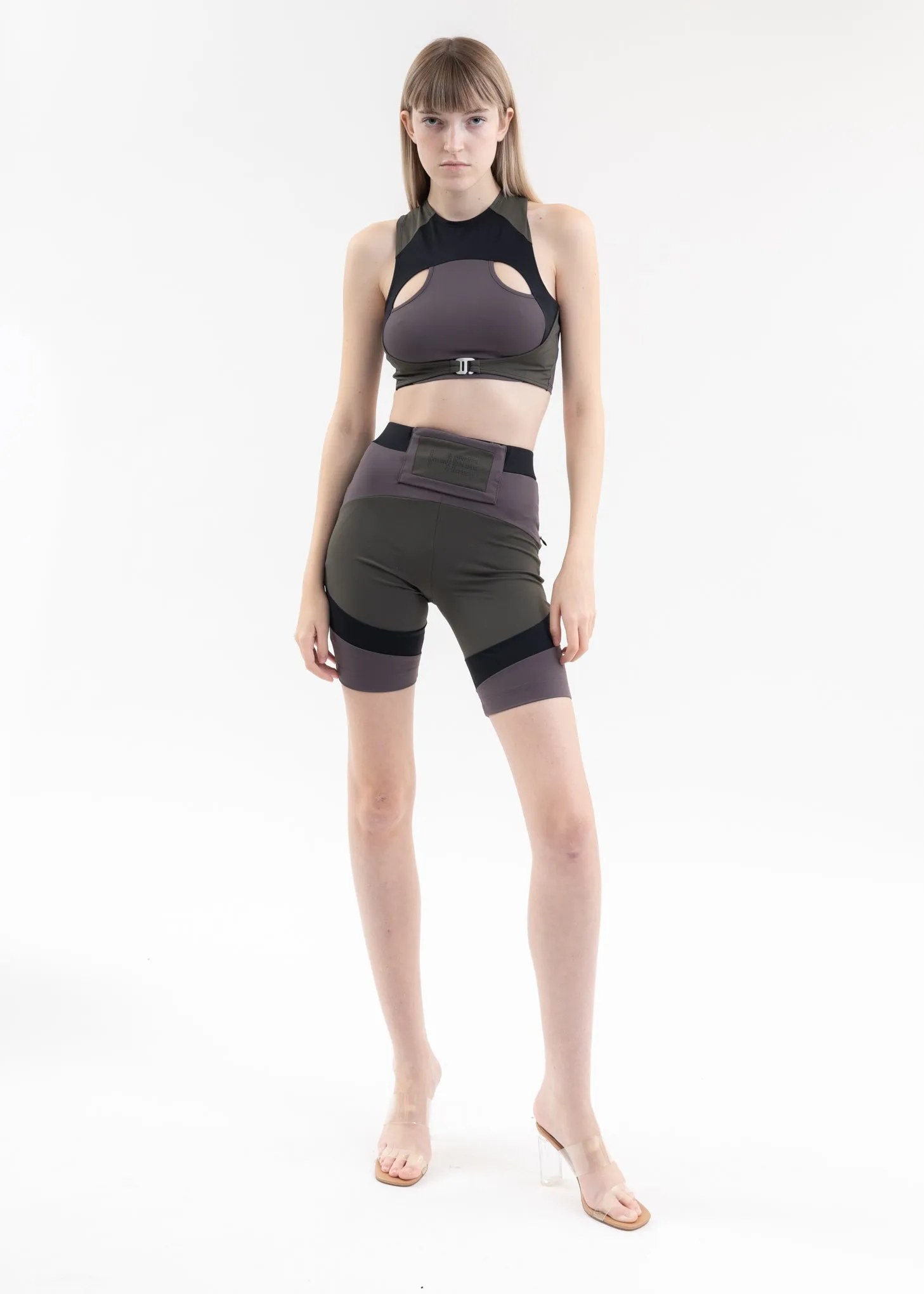BLACK CONGENIAL ACTIVE WEAR BRA TOP