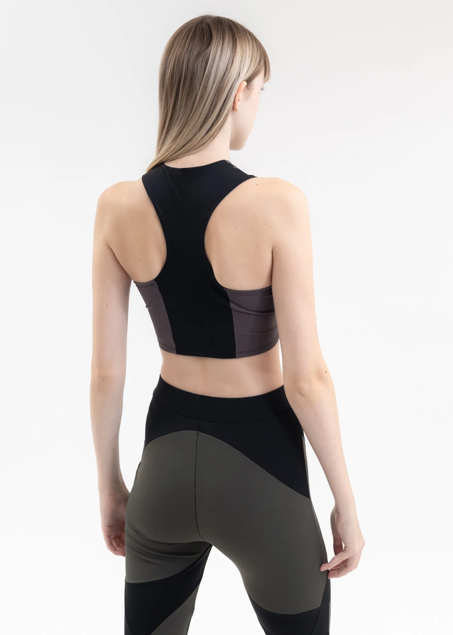 BLACK CONGENIAL ACTIVE WEAR BRA TOP