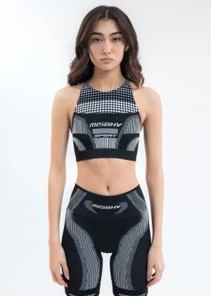 Black SPORT ACTIVE WEAR WIDE STRAP GYM Tank Top