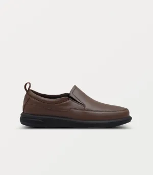 BM6771-BROWN-Men Slip on