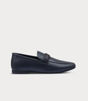BM6784-NAVY-Men Formal Slip on