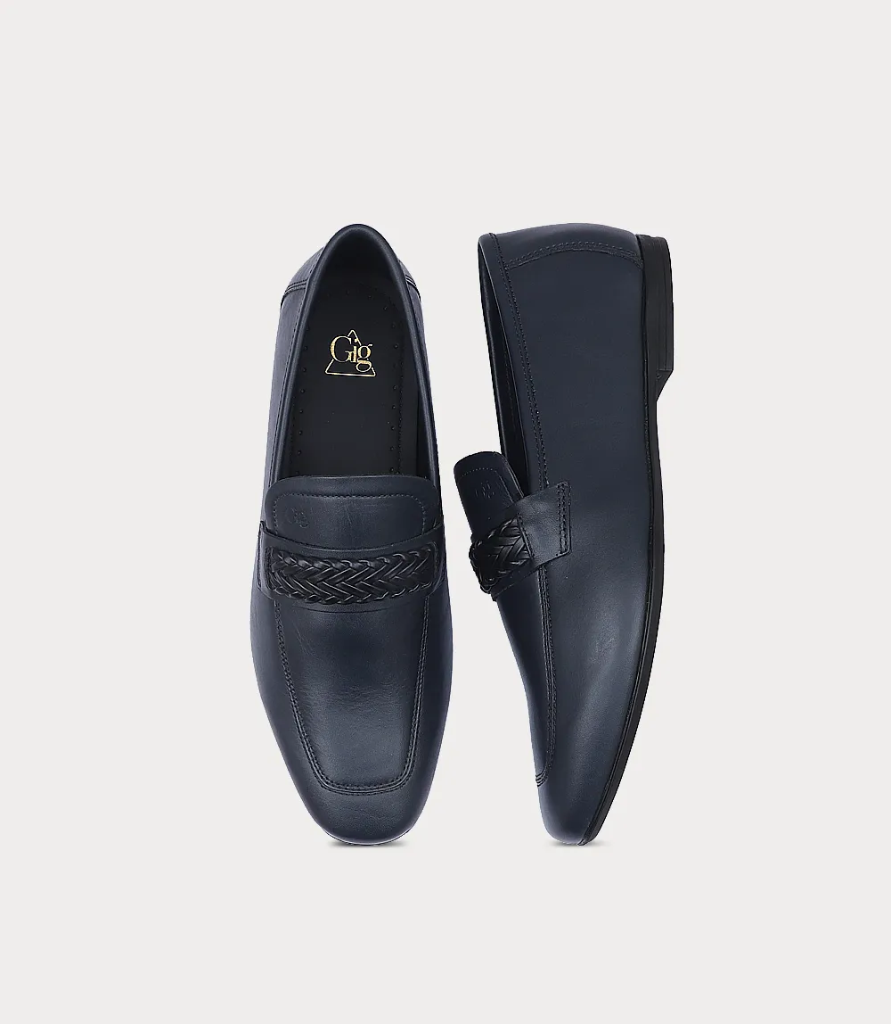 BM6784-NAVY-Men Formal Slip on