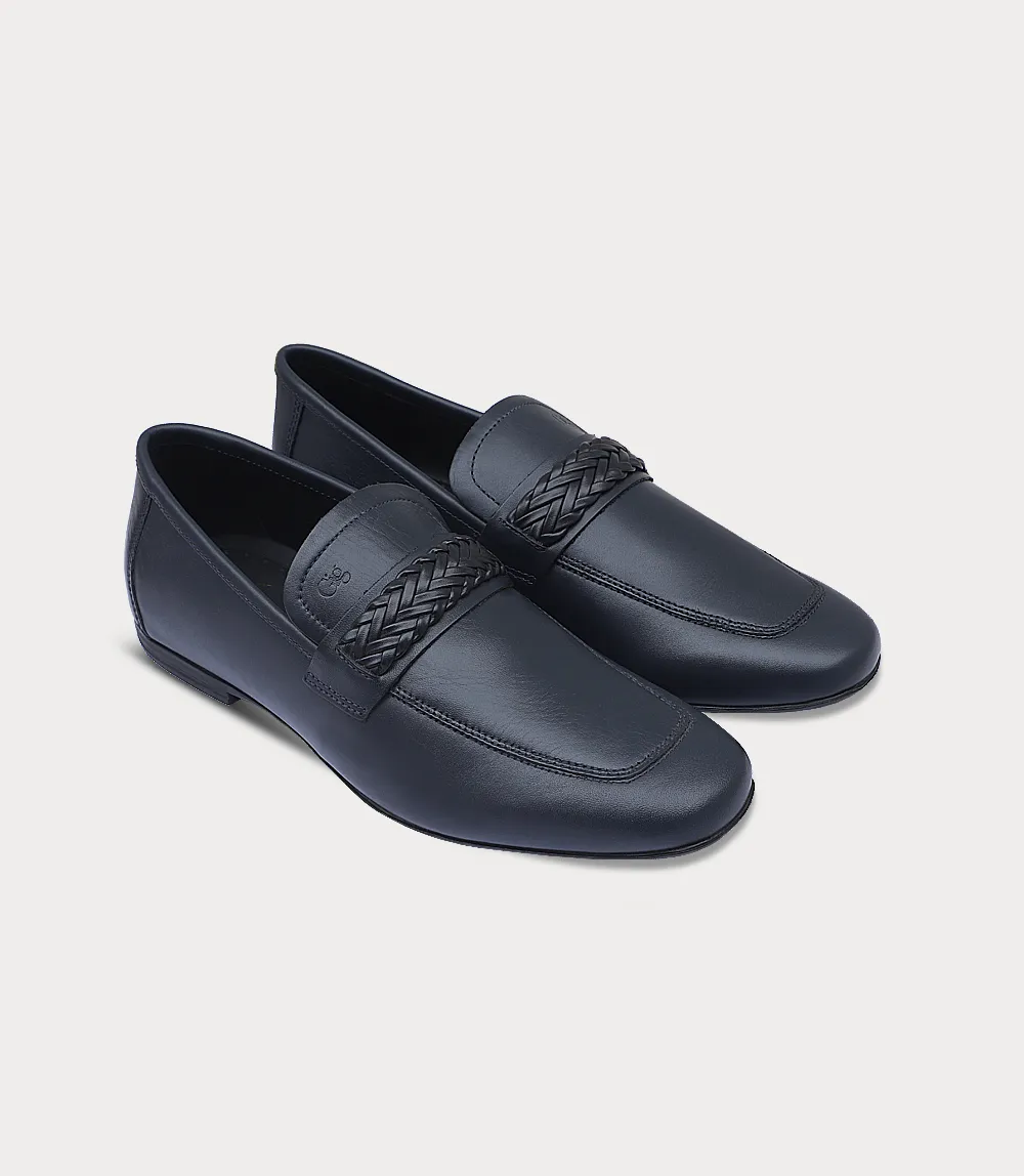 BM6784-NAVY-Men Formal Slip on