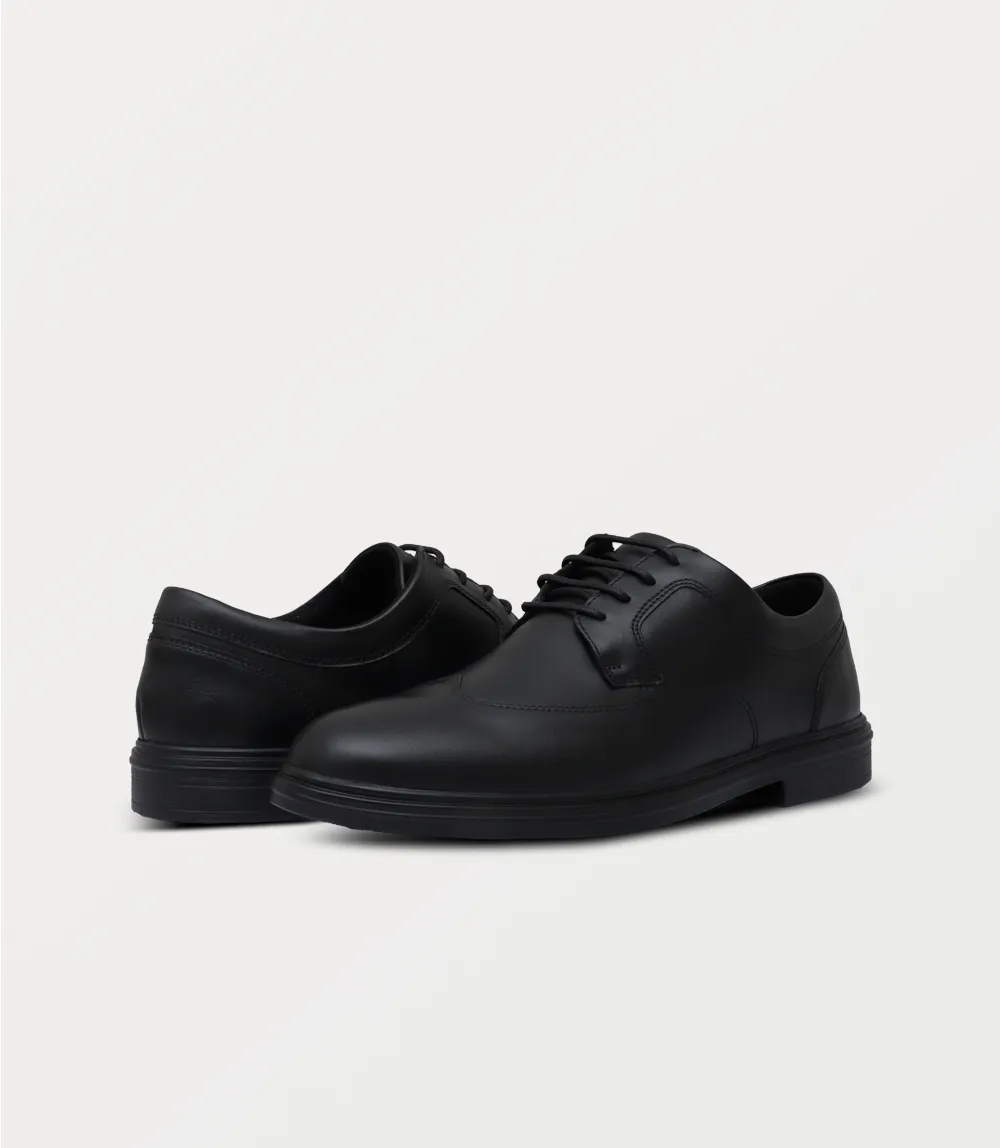 BM6792-BLACK-Men Lace Up