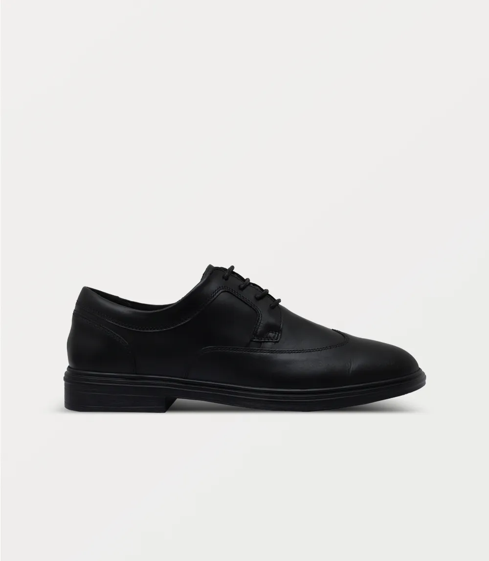 BM6792-BLACK-Men Lace Up