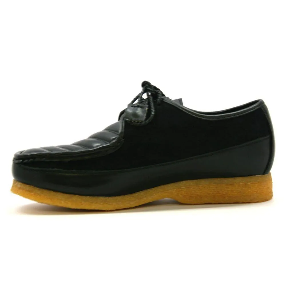 British Walkers Crown Men's Leather and Suede Crepe Sole Shoes