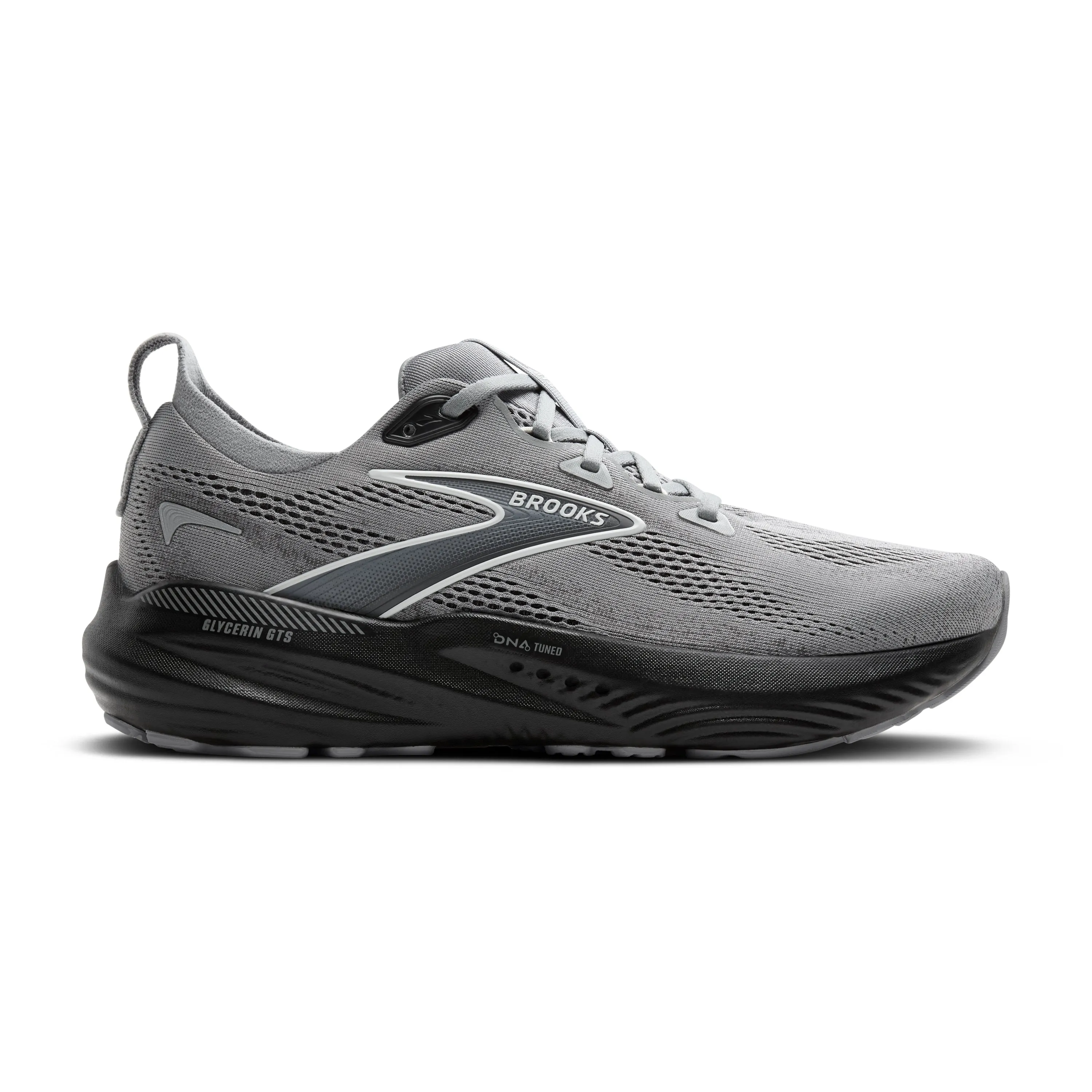Brooks | Glycerin GTS 22 | Men's | Primer Grey/Ebony/Bluewash