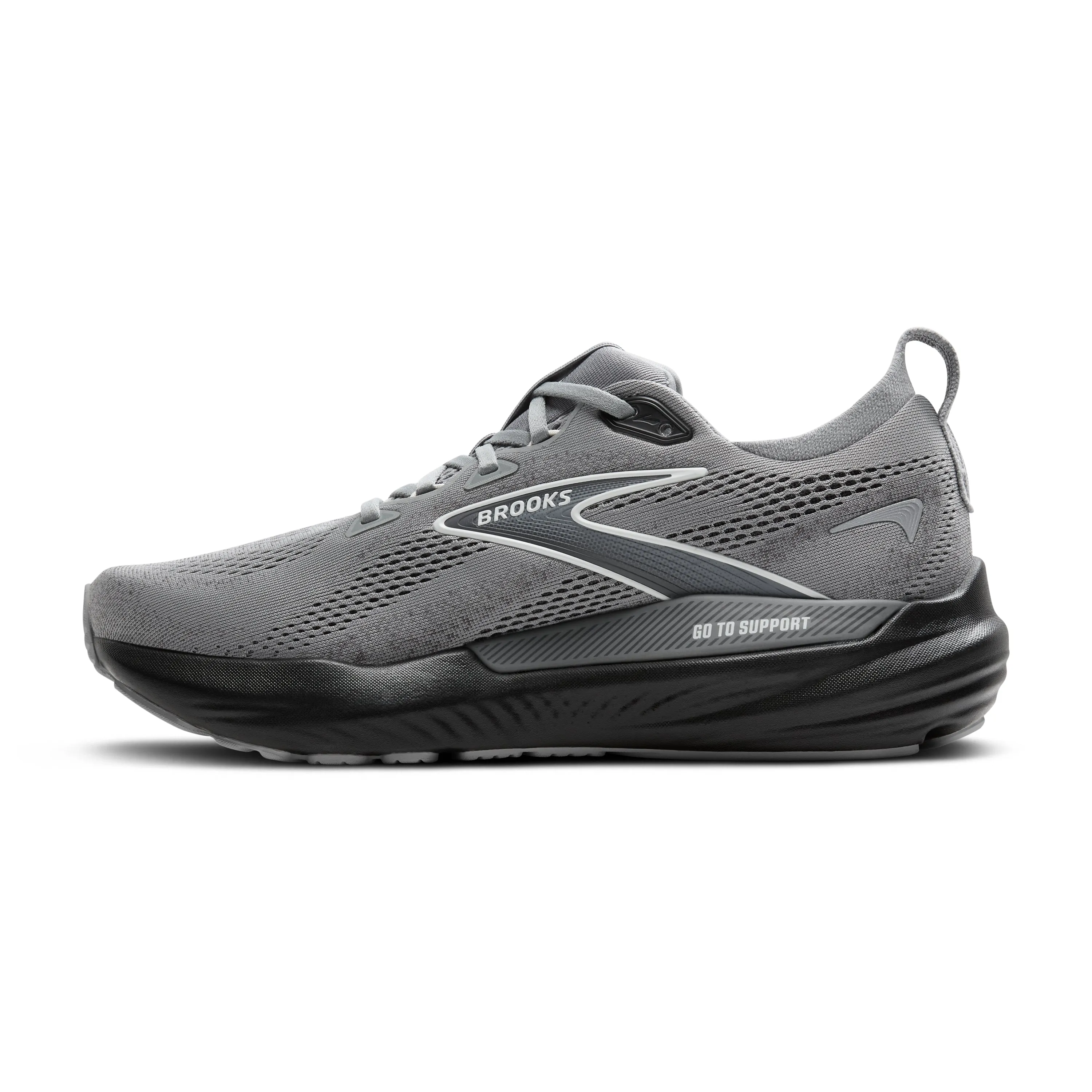 Brooks | Glycerin GTS 22 | Men's | Primer Grey/Ebony/Bluewash