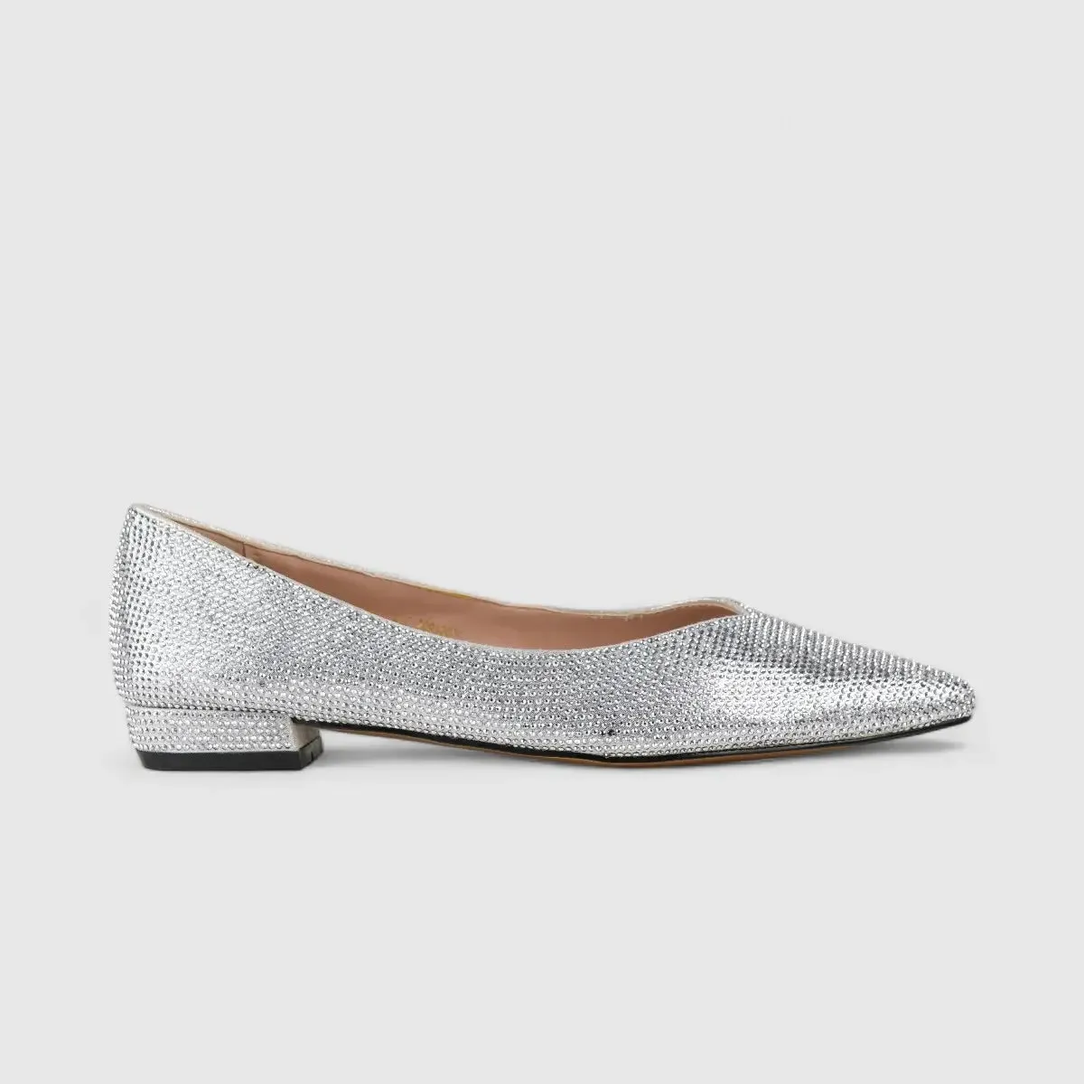 Bulbul Bling Pump Silver CAR5008