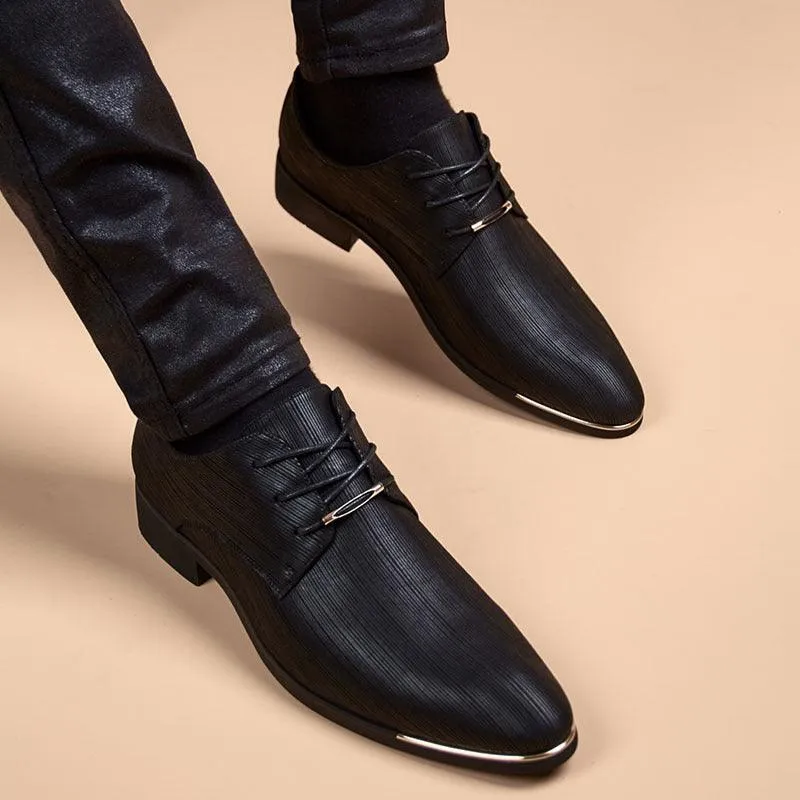 Business Formal Wear Small Leather Shoes