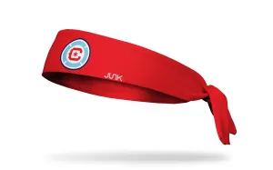 Chicago Fire FC: Logo Red Tie Headband