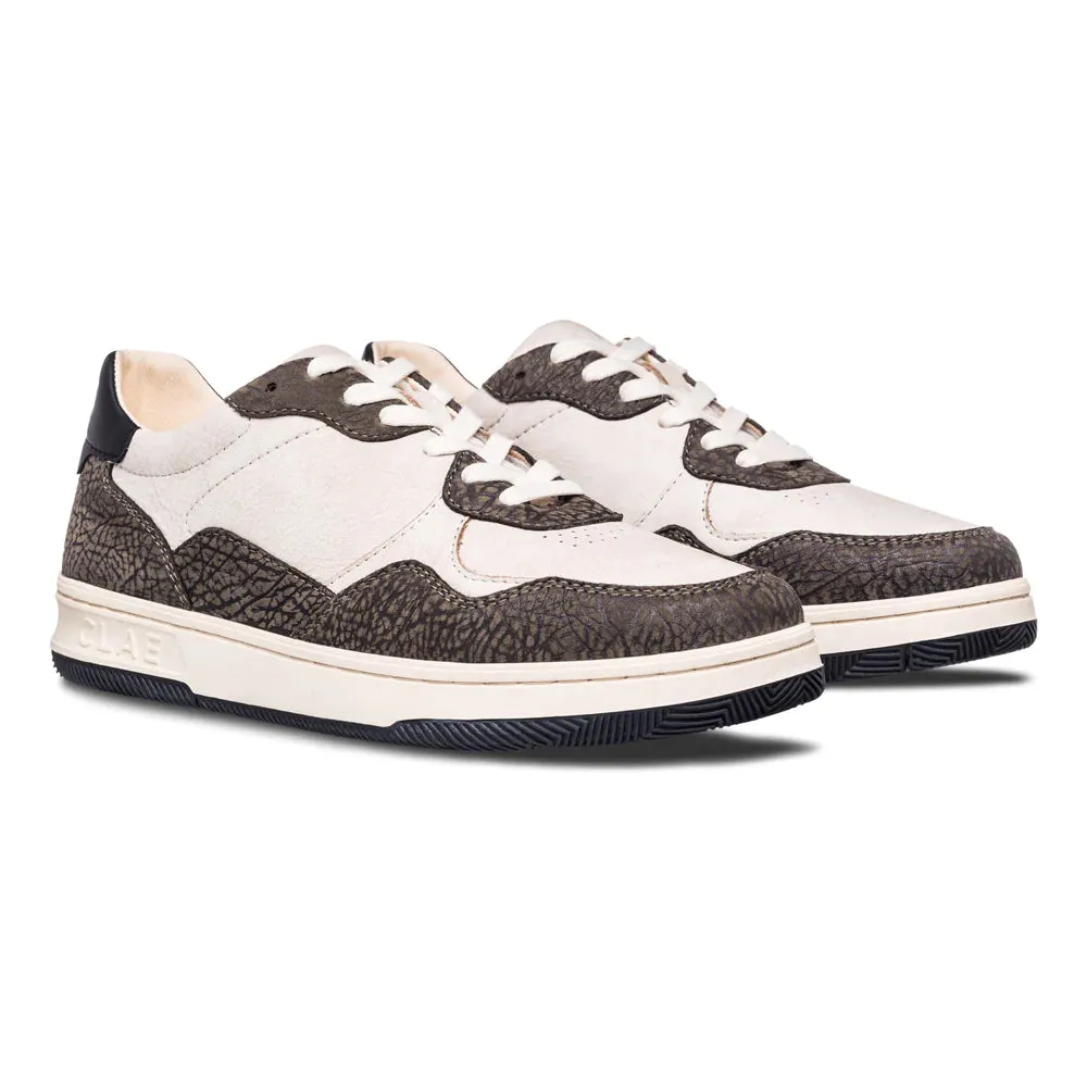 CLAE ELFORD SNEAKERS - DISTRESSED LEATHER ELEPHANT
