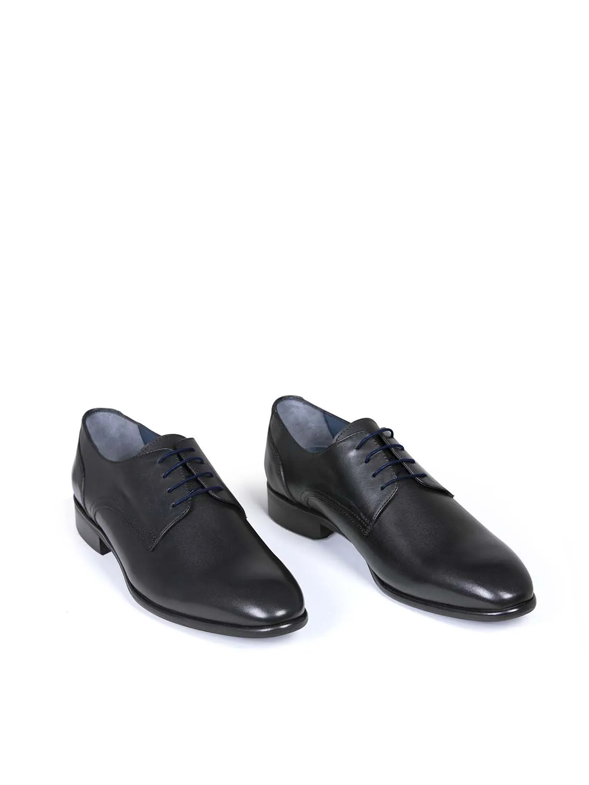 Classic Derby Black Shoes