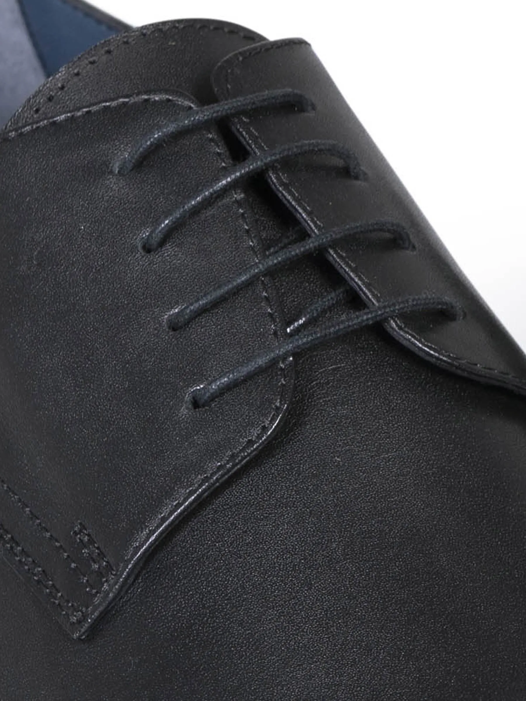 Classic Derby Black Shoes