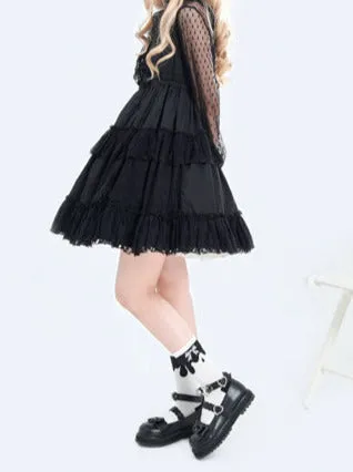 Claw Retro Low Shoes Heel Lolita Bear Love