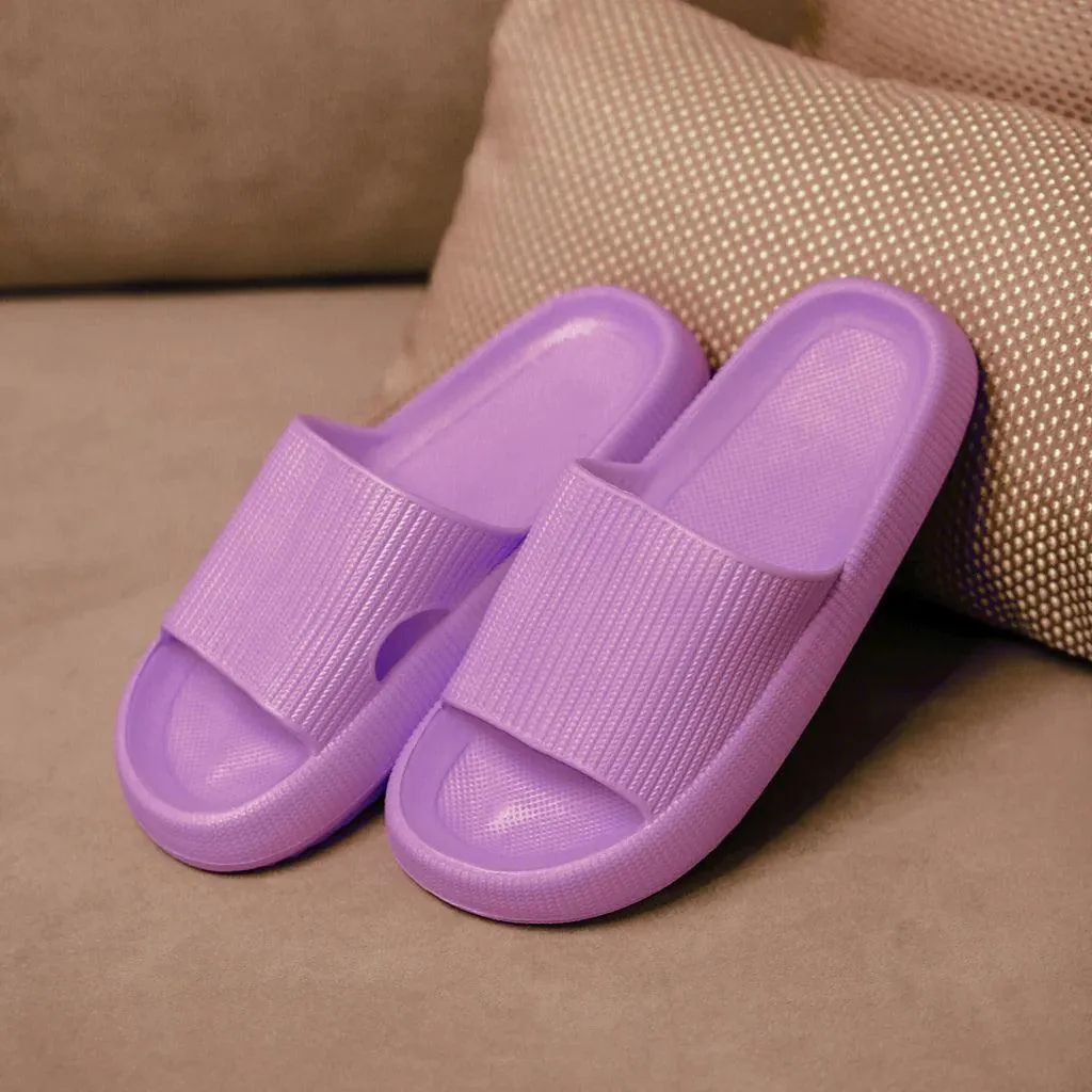 Cloud Like Thick Sole Slides – Everyday Lightweight Comfort
