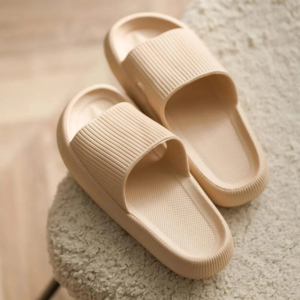 Cloud Like Thick Sole Slides – Everyday Lightweight Comfort