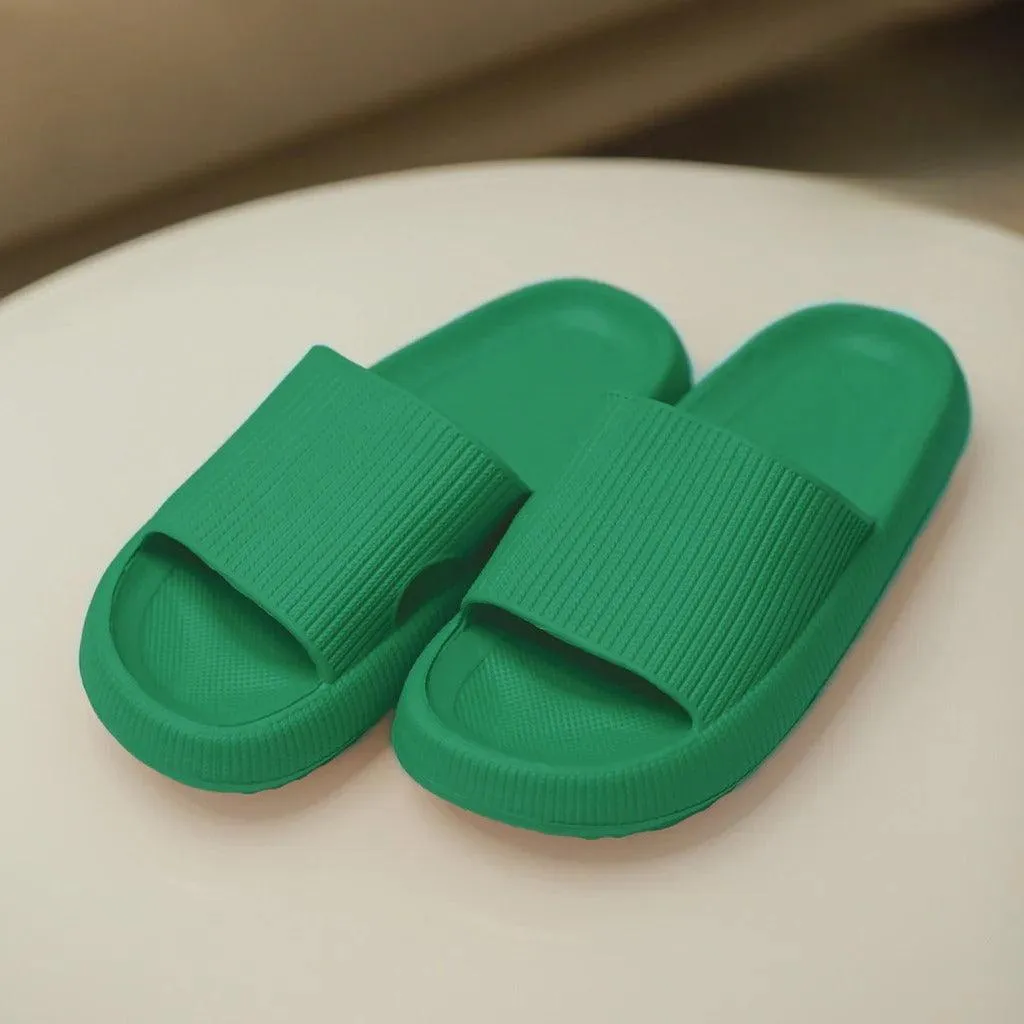 Cloud Like Thick Sole Slides – Everyday Lightweight Comfort