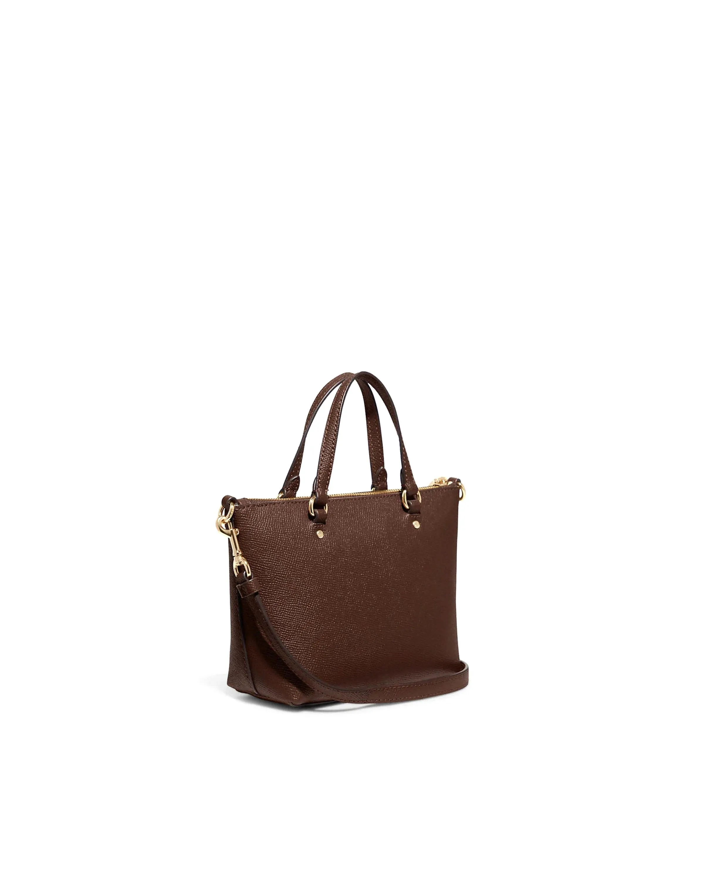 Coach Women's Dark Saddle 
Mini Gallery Crossbody