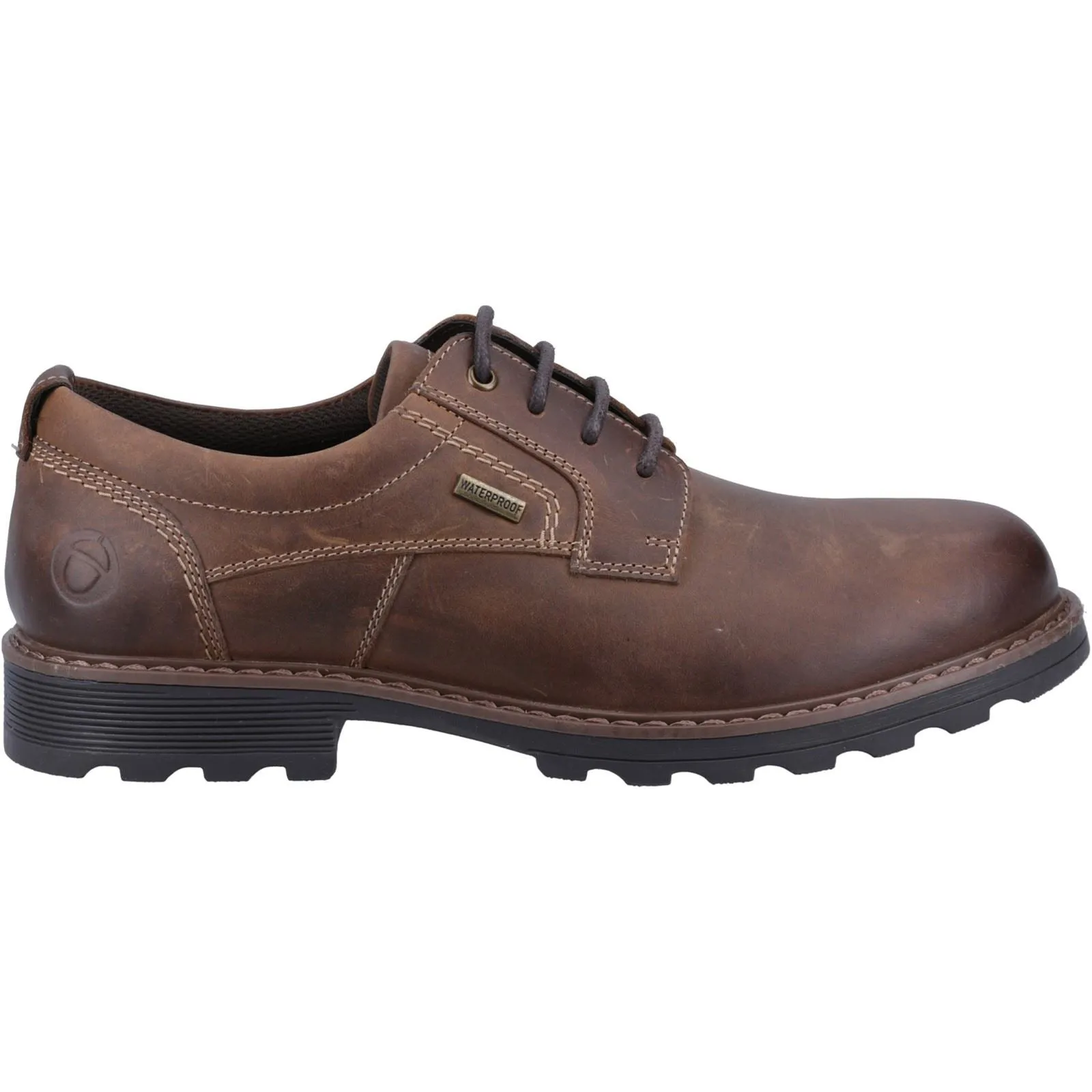 Cotswold Men Classic Shoes - Tadwick Shoe in Dark Tan, 6-12