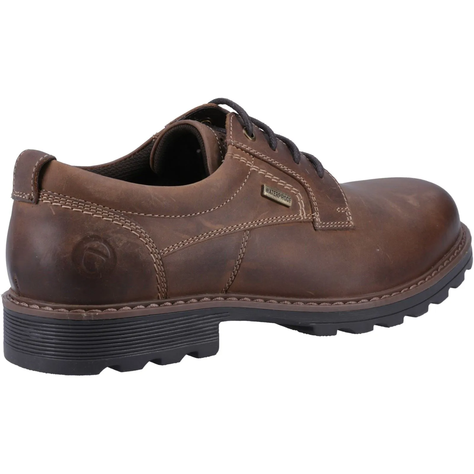 Cotswold Men Classic Shoes - Tadwick Shoe in Dark Tan, 6-12