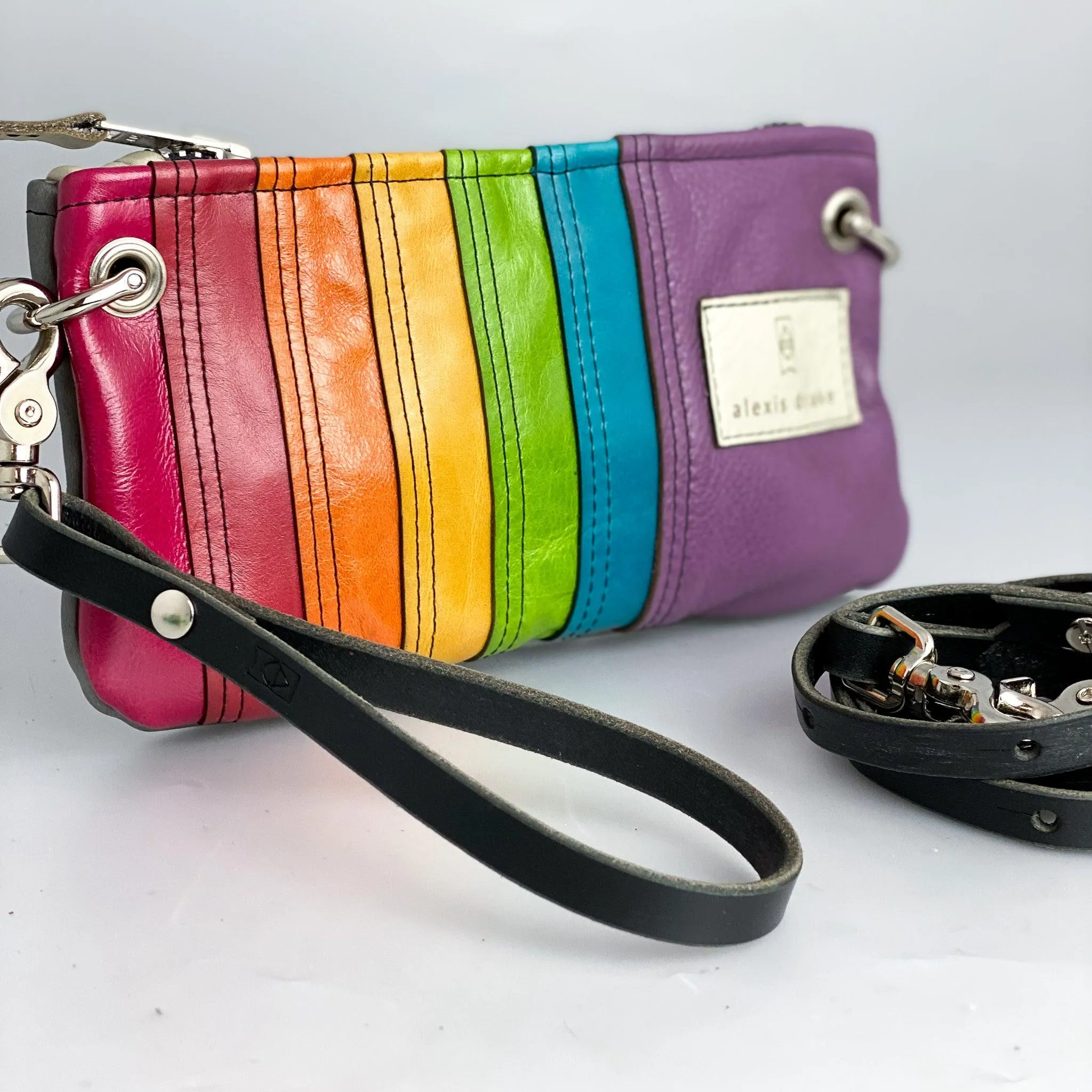 Custom | Rainbow Belt Bag   Crossbody Clutch