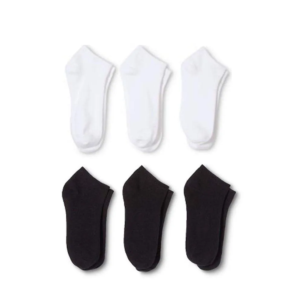 Daily Basic Cotton Ankle Socks  Low Cut, No Show Men and Women Socks - 36 Pack