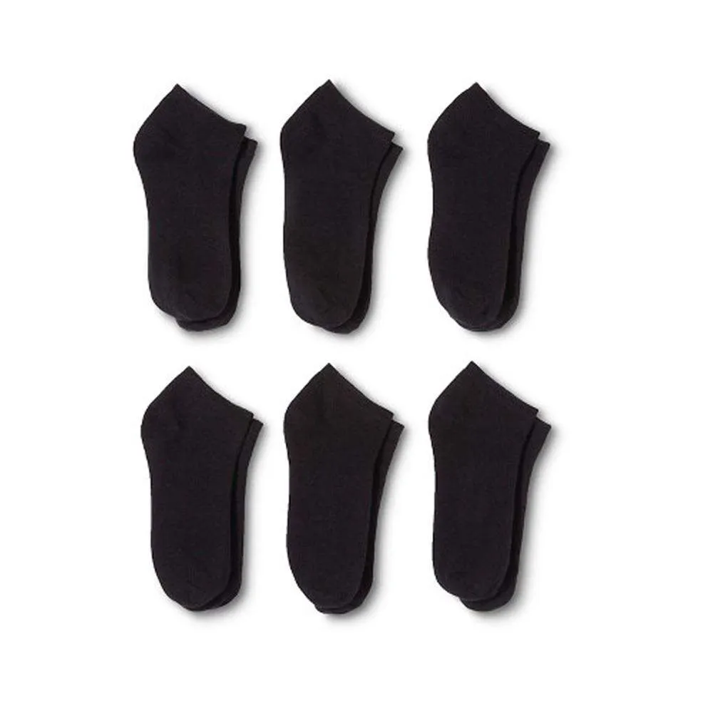 Daily Basic Cotton Ankle Socks  Low Cut, No Show Men and Women Socks - 36 Pack