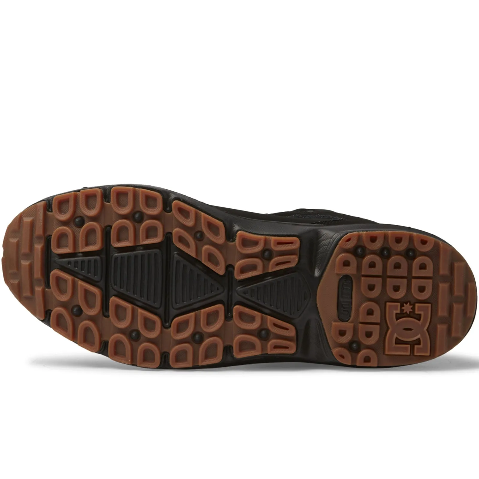 DC Shoes Mens Mutiny Mid Rise Leather Boots - Black