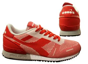 Diadora Titan Weave Mens Red Trainers