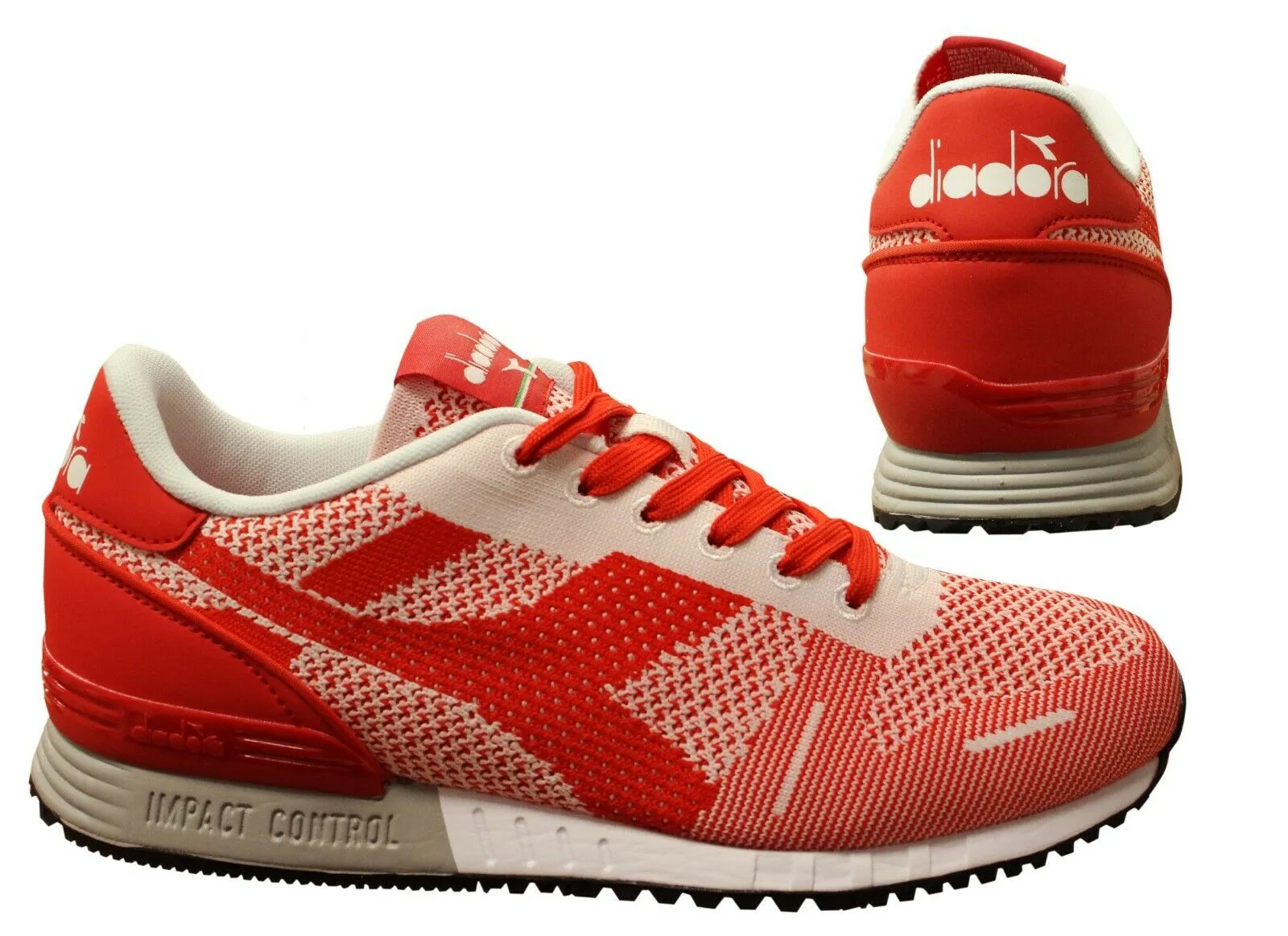 Diadora Titan Weave Mens Red Trainers