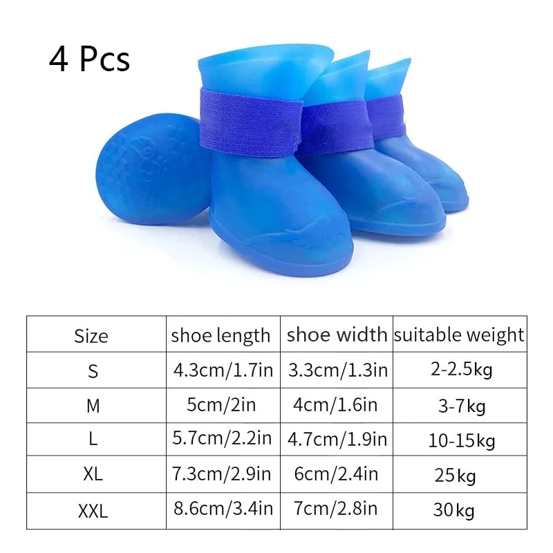 Dog Rain Shoes