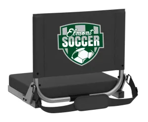Elmont Girl's Soccer Cushioned Stadium Seat