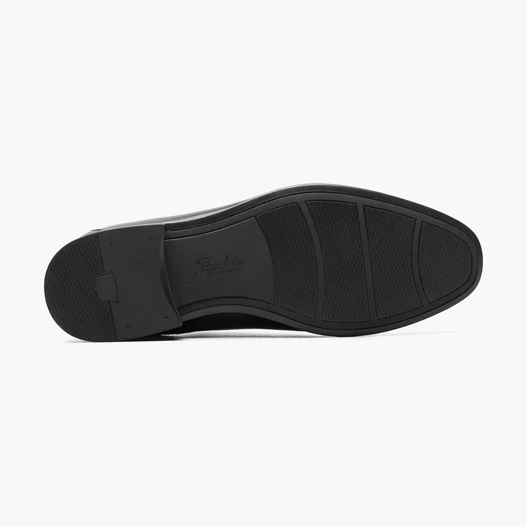 Florsheim Mens Black Slip-on Penny Loafer Leather Dress Shoes