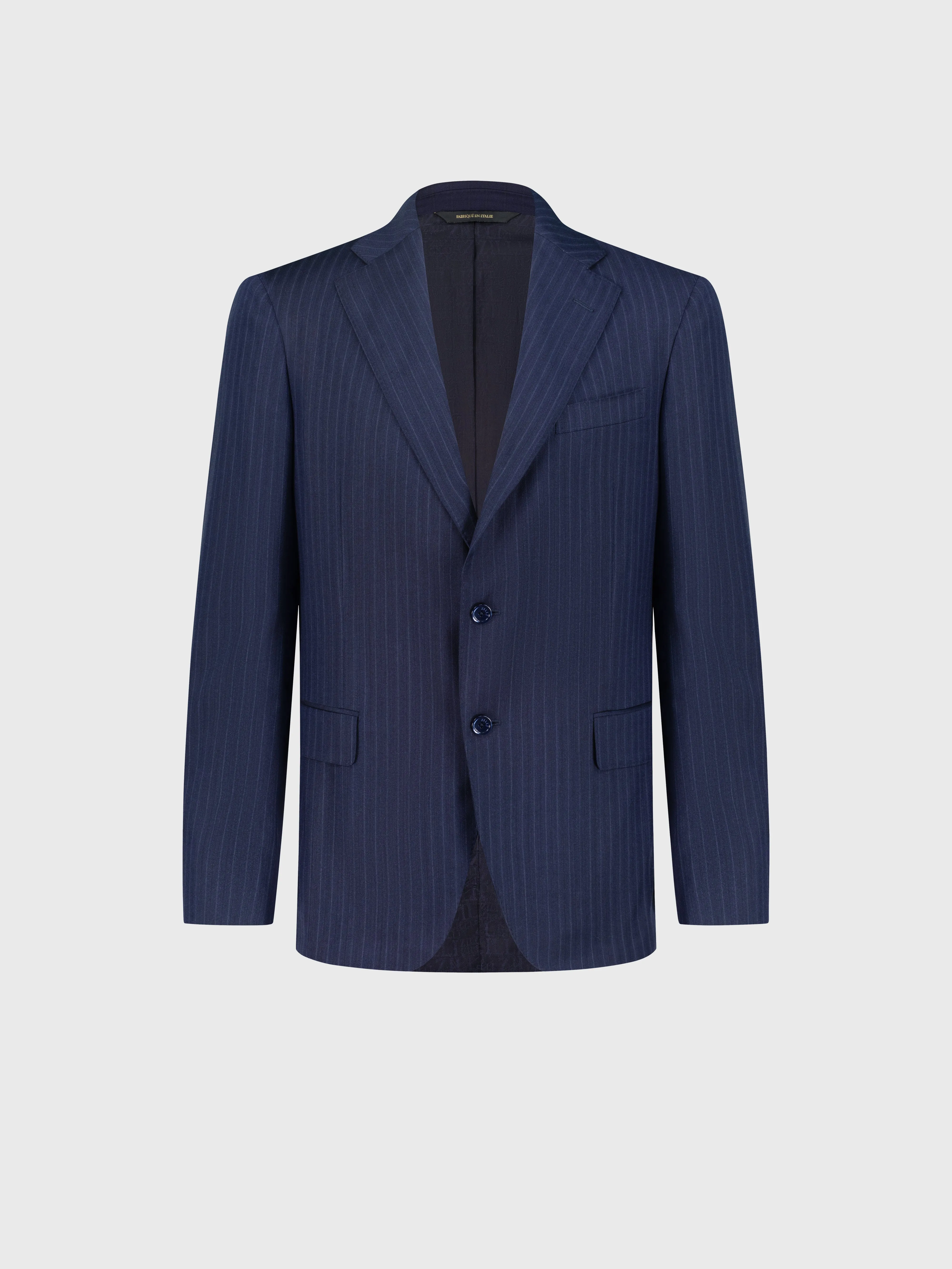 Formal Wool Suit Dark Navy