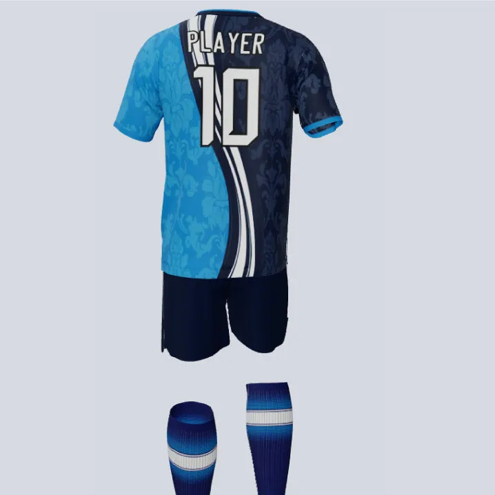 Gear Premium Aurora Custom Soccer Uniform w/Custom Socks